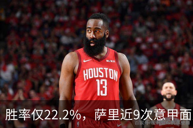 胜率仅22.2%，萨里近9次意甲面对米兰仅取得2胜7负