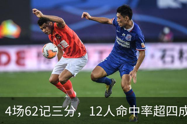 4场62记三分，12人命中率超四成：热火把最大短板投没了